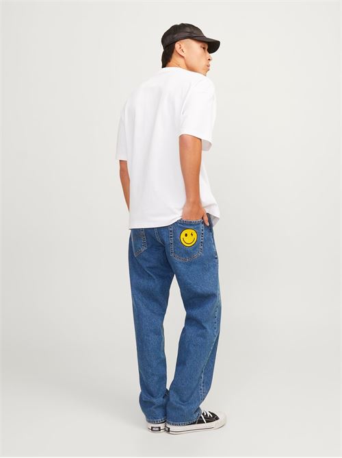 JJIEDDIE JJORIGINAL SQ 040 SMILEY LN JACK AND JONES | 12261744/BLUE DENIM